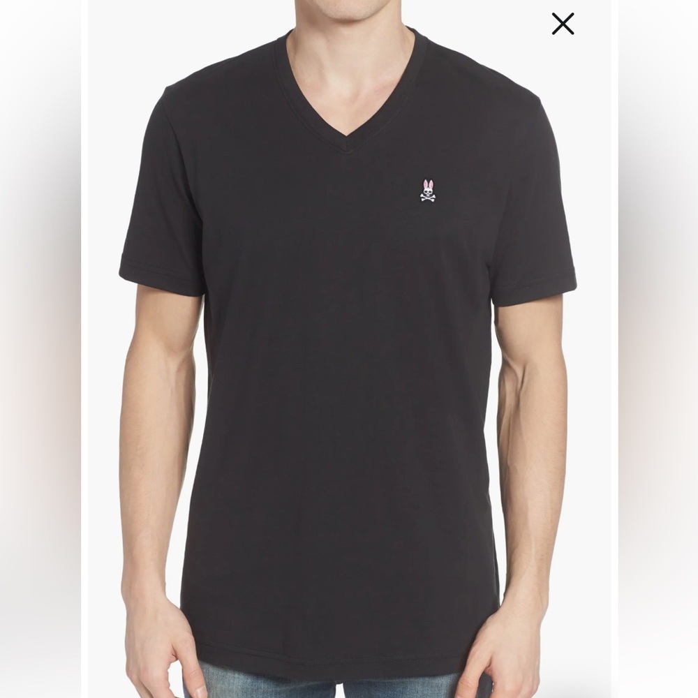 Psycho Bunny Black Short Sleeve Tee Size 5